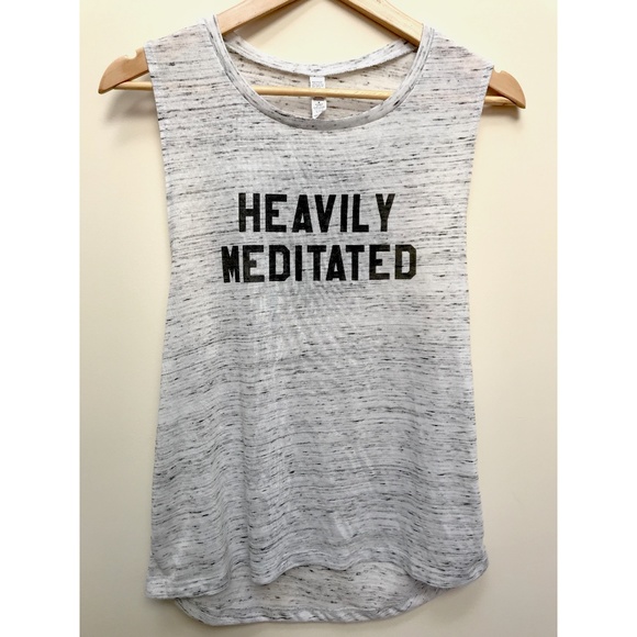 Tops - HEATHERED GRAY WORKOUT TANK TOP